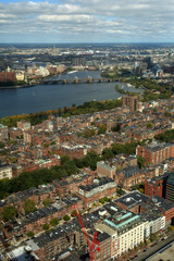 Obraz premium view of boston