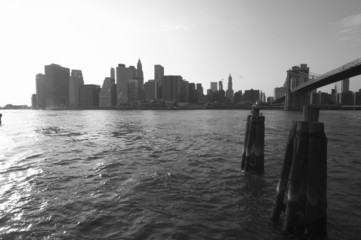 skyline von manhattan, new york