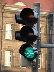 verkehrsampel gr&uuml;n