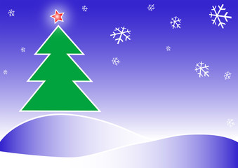 merry christmas illustration