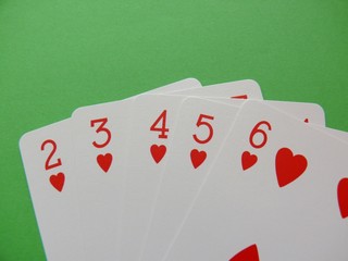 hearts poker
