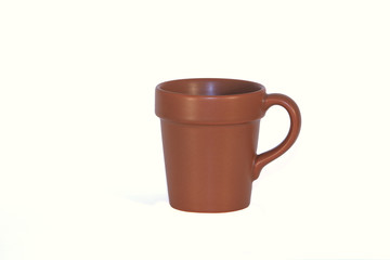 coffee mug on white background for selecting
