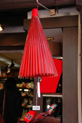 japanese style - red umbrella