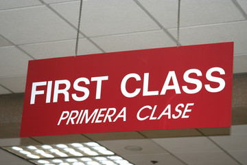 Fototapeta premium first class
