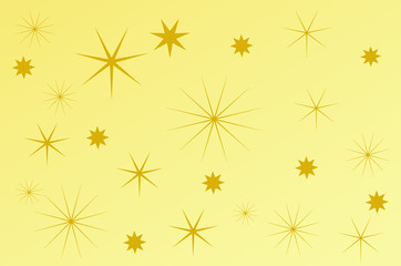 golden stars background