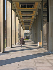 modern colonnade