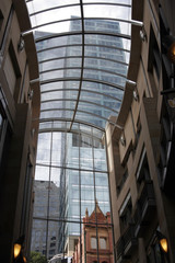 Obraz premium glass roof