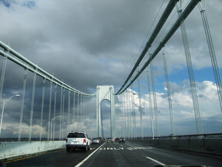 crossing the bridge