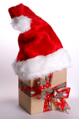 ein paket vom weihnachtsmann