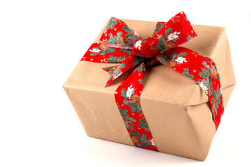 weihnachtliches päckchen