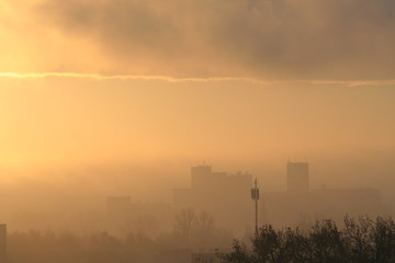 morning city