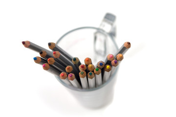 colored pencils