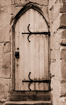 Mysterious ancient doorway