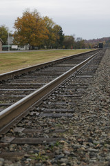 Fototapeta premium down the tracks