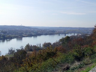 river view from hilltop