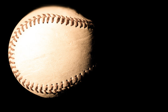 stock photo of a baseball