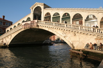 Naklejka na ściany i meble Wenecja most