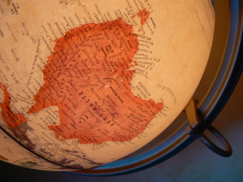 mappemonde australie