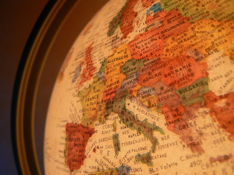 mappemonde europe