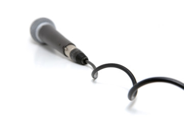 microphone connected