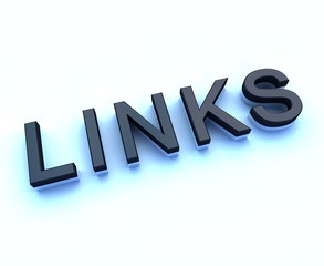links 3d sign