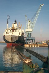Fototapeta premium cargo la rochelle