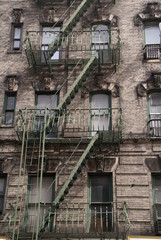 Fototapeta na wymiar escaliers New York