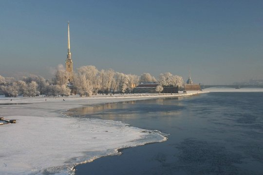 winter in saint petersburg