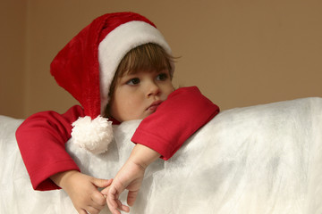 Obraz premium little santa