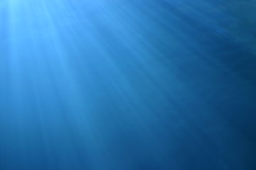light in water