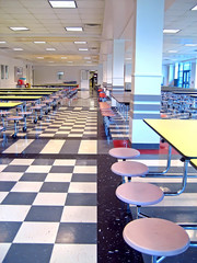 school cafeteria