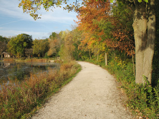 gravel path