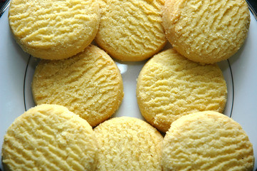 shortbread bicuits/cookies