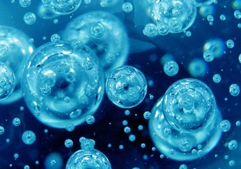 blue bubbles - 1701134