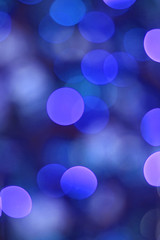 blue blurred lights