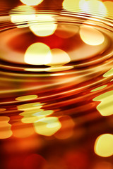 blurred light ripple