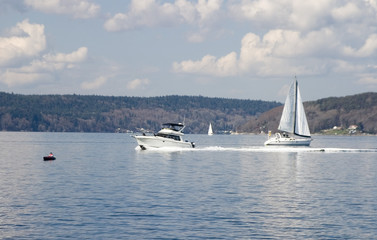 oars, power and sail