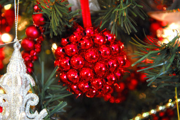 red ball ornament