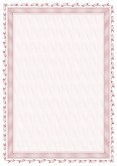 guilloche - frame with background