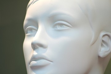 visage de mannequin