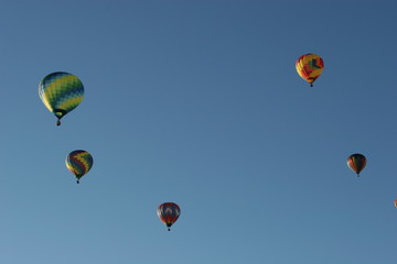 hot air balloons