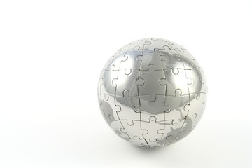 jigsaw globe