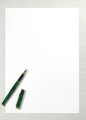 write letter paper pen