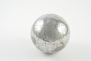 jigsaw globe