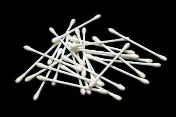 pile of cotton buds