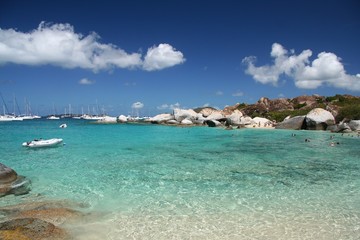 Fototapeta premium granite beach