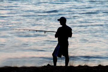 surf fishing at dusk 6