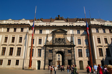 Fototapeta premium entrada al castillo