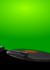 turntable green