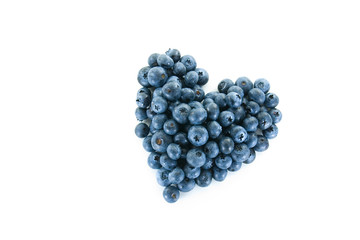 blueberry heart
